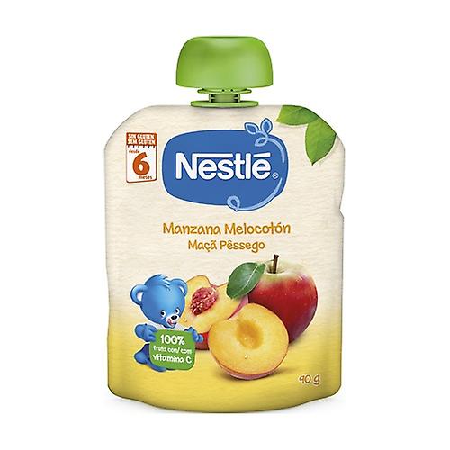 Apple and peach puree 90 g (Peach - Apple)