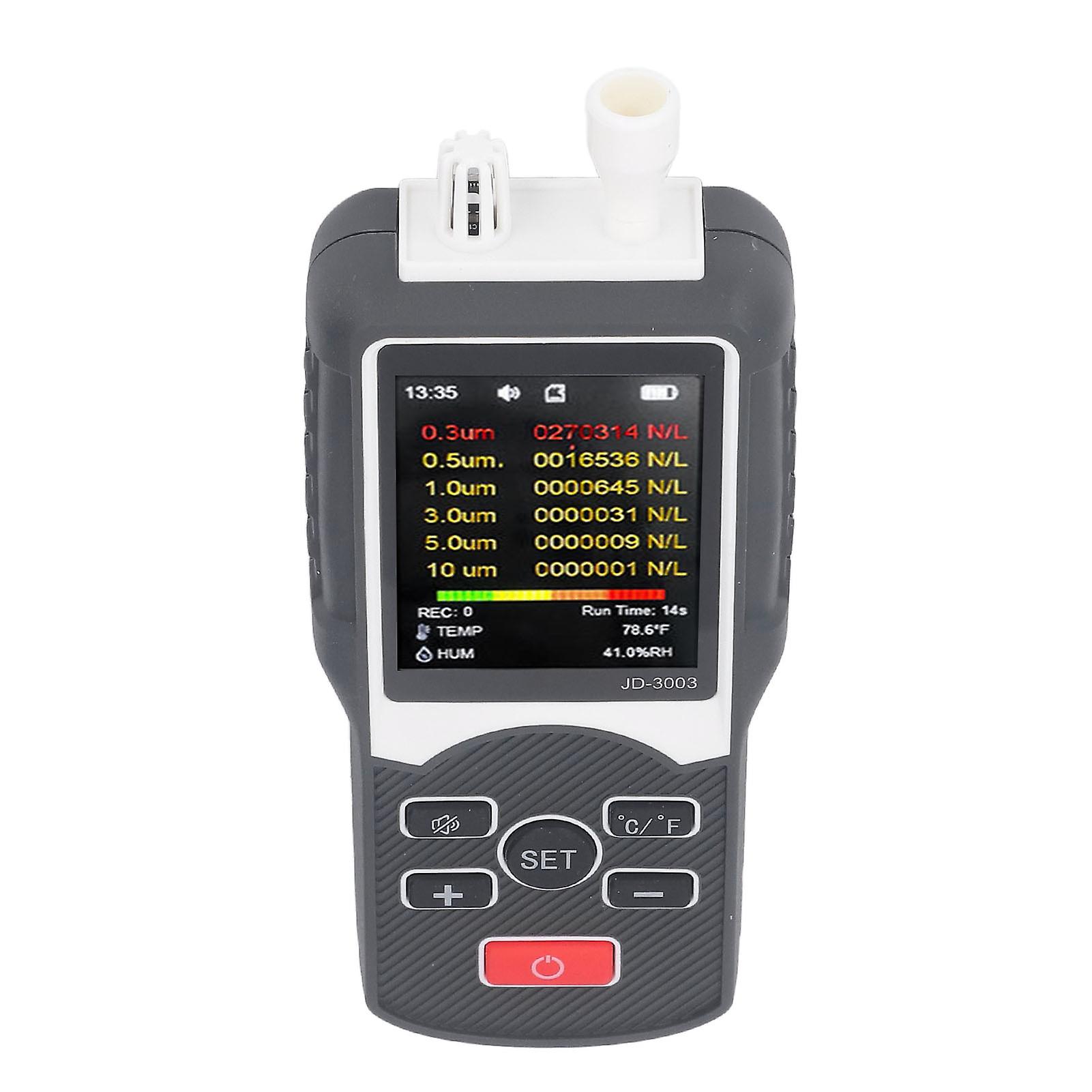 Air Quality Monitor Handheld Professional Pollution Meter Dust Particle Counter Sensor Detector Tester 