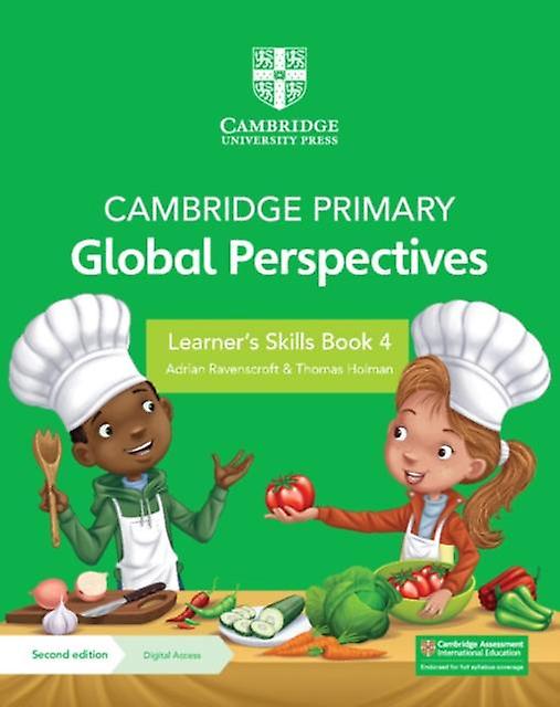 Cambridge Primary Global Perspectives Learners Skills Book 4 With Digital Access by Thomas Holman Paperback Book