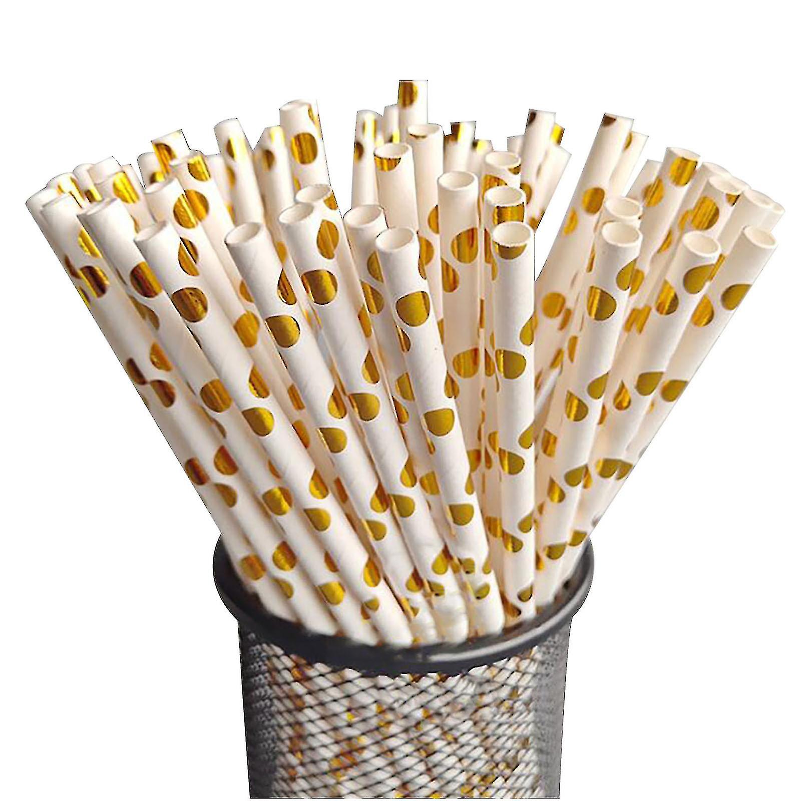 Pailles à café jetables en plastique à double trou (1 000 pièces)