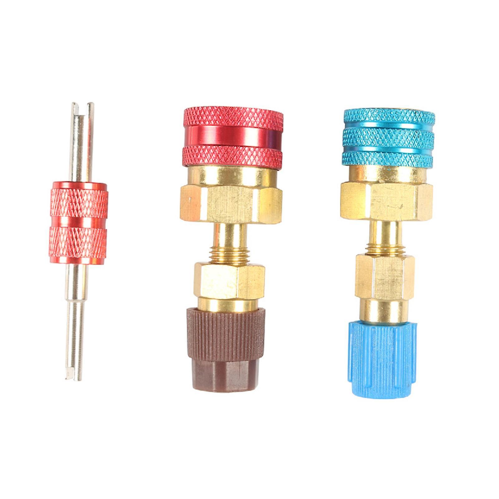Generic R1234yf to Conversion Adapter Replace Truck Quick Couplers Kit