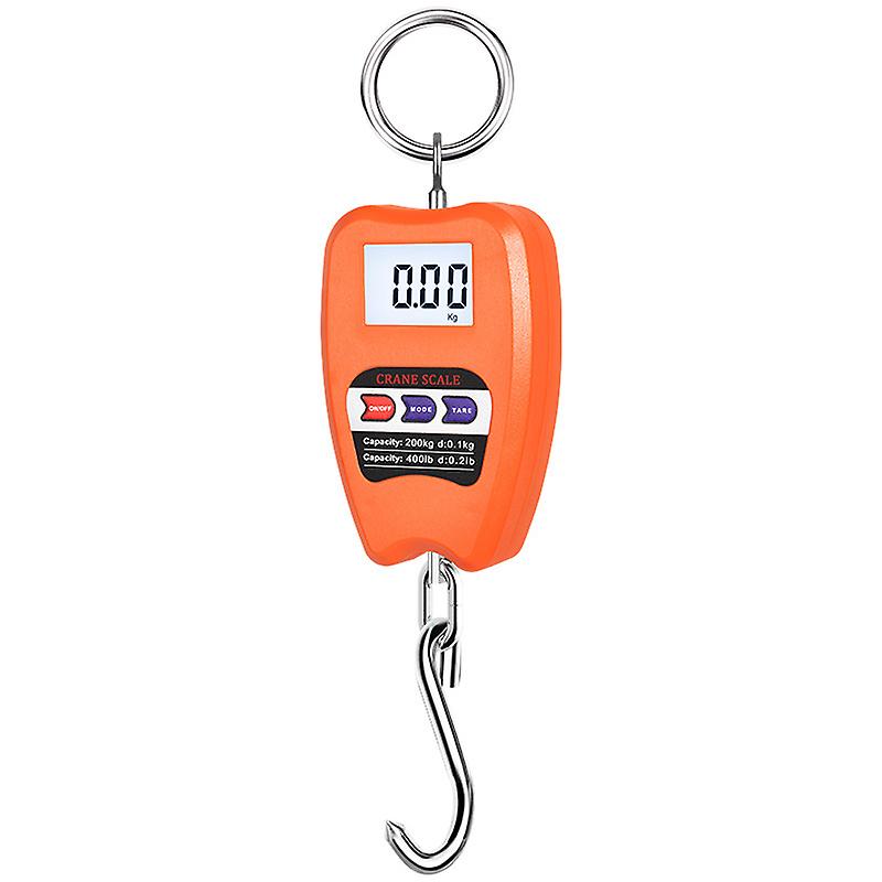 Electronic Hanging Scale 200kg Small Scale Battery Handheld Handheld Scale Hook Mini Portable Hanging Scale
