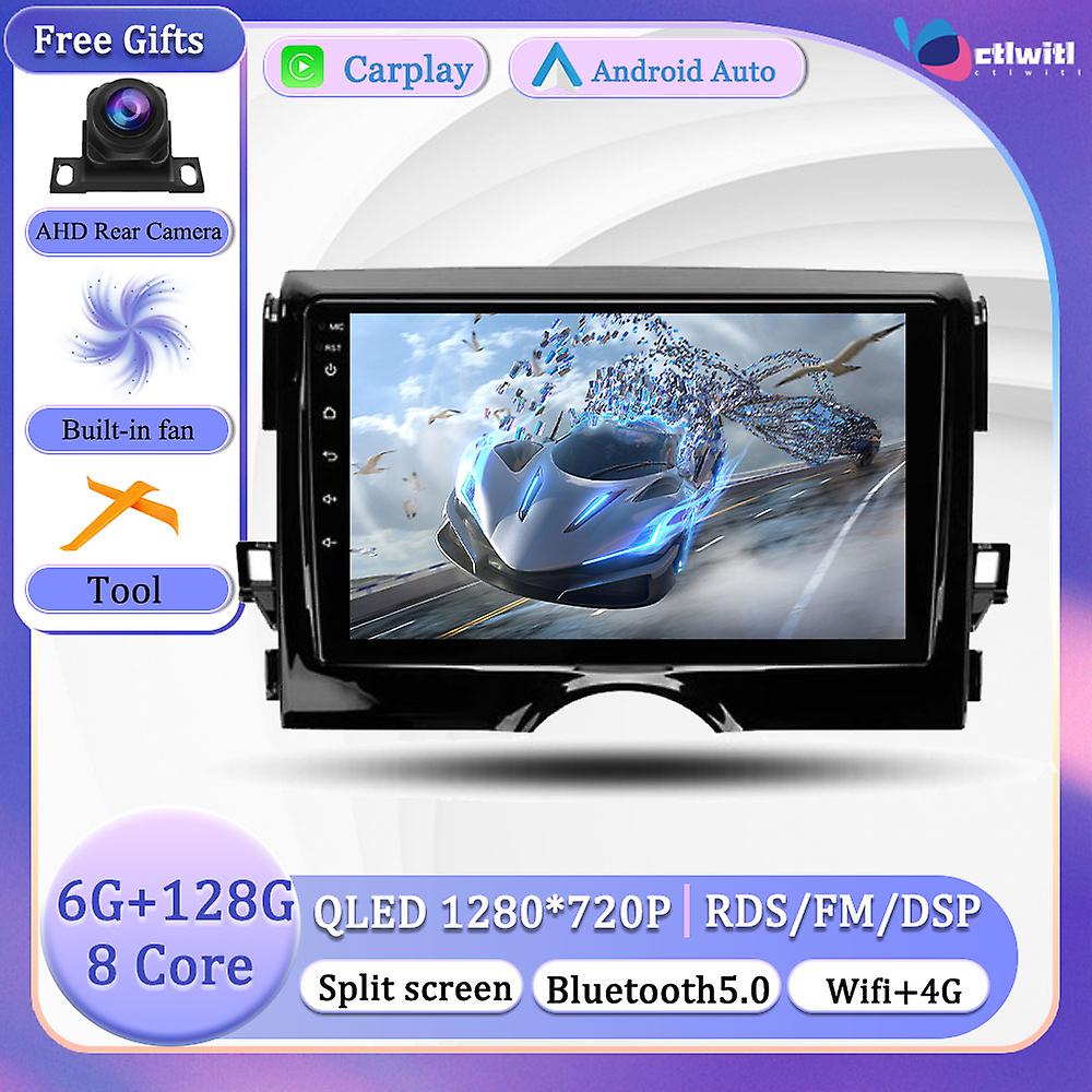 Android 13 For Toyota Mark X 2 X130 2009 - 2019 Tv Autoradio Carplay Car Stereo Radio Navigation Videp Player Multimedia