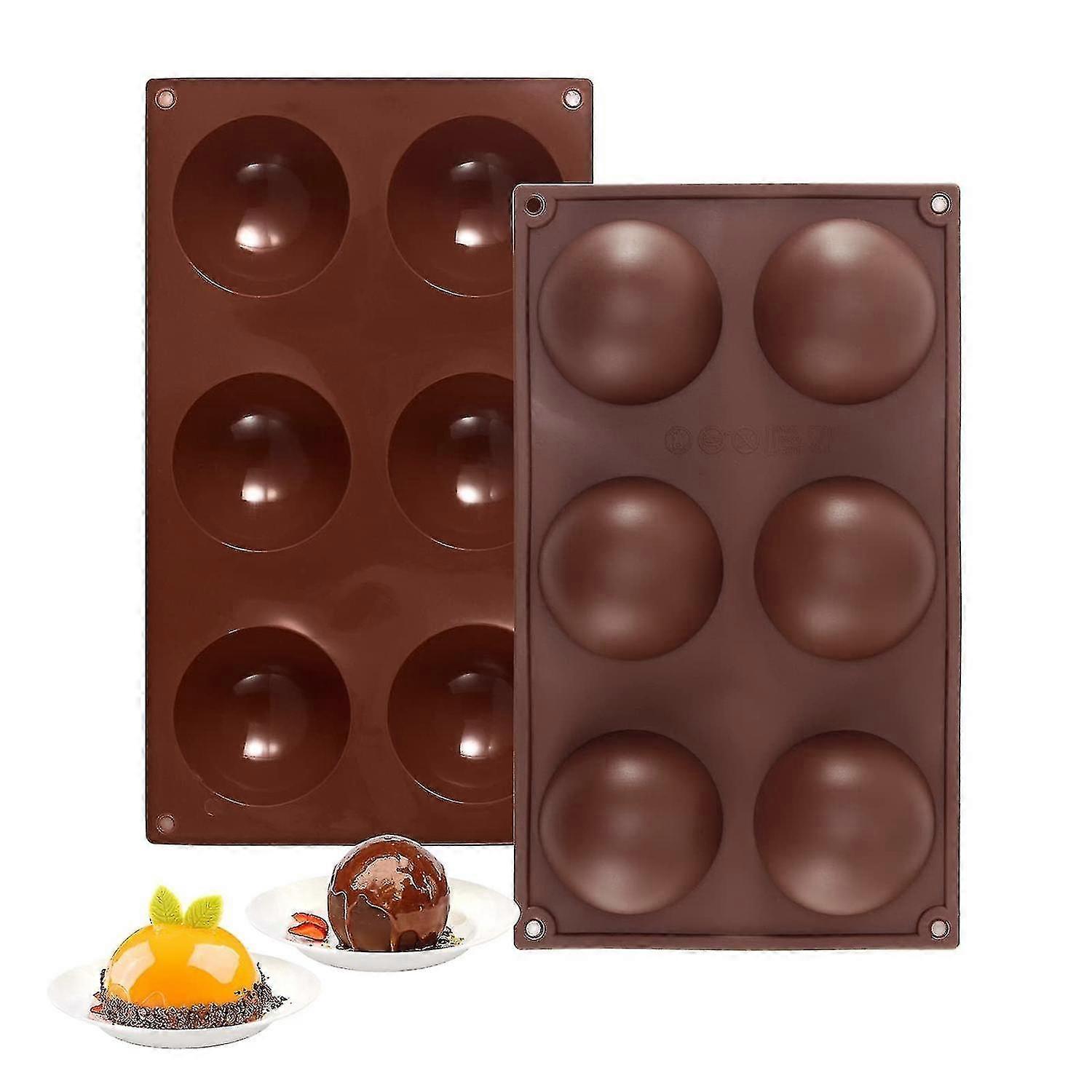 Silic Chocolate Mold Non Stick For Ba 2 Pcs
