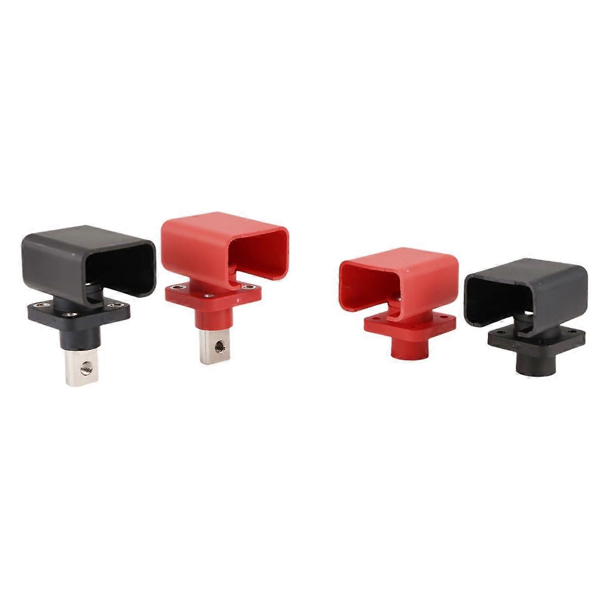 200A AllCopper Lithium Battery Terminal Block High Current Energy Inverter Plug Wall Mounted Type Storage Connector 4PCS