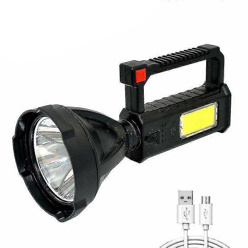 Recargable Super Bright Led Searchlight Handheld Portable Spotlight Linterna