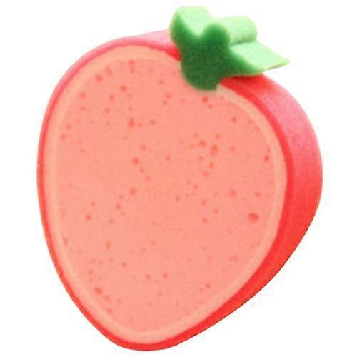 8 Bath Sponge Brushes And Cartoon Fruits