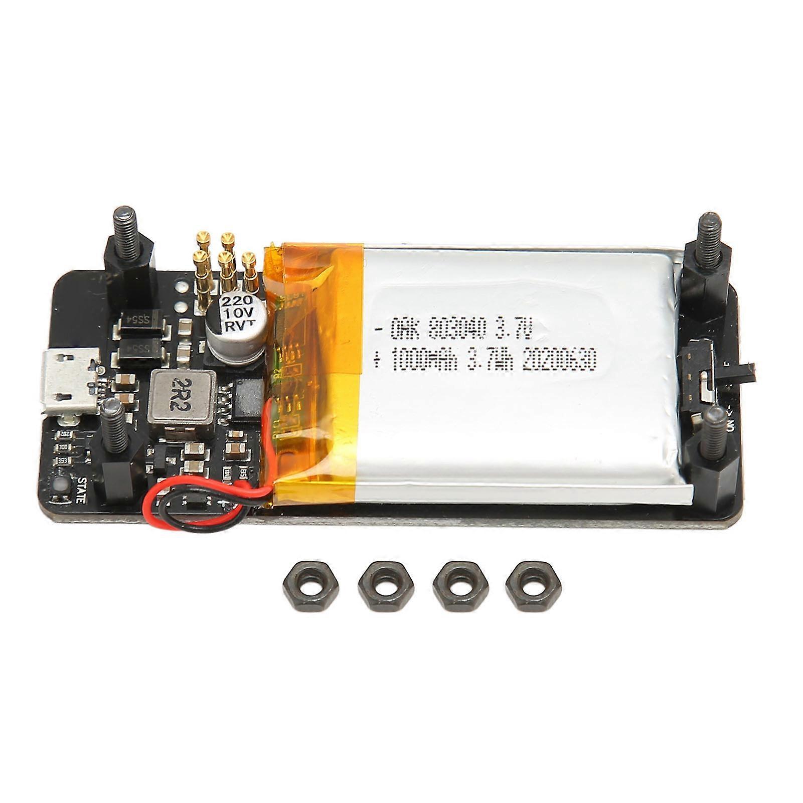 V1.2 UPS لوحة قبعة الطاقة 400mA شحن 1000mAh بطارية UPS لايت V1.2 UPS قبعة المجلس ل Raspberry Pi Zero