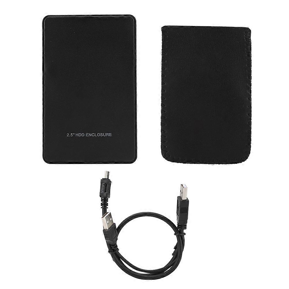 W25q720 2.5-inch USB2.0 SATA Mobile Hard Disk Box Case HDD Enclosure Free Screw Support 2TB