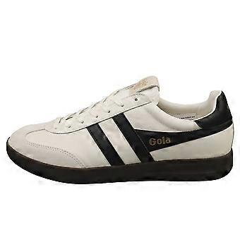 adidas gazelle silver green womens Gola Classics Harrier Leather Shoes (white/black/black) | Tall Mens  Clothing