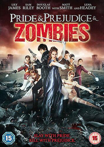 Pride and Prejudice and Zombies DVD (2016) Lily James Steers (DIR) cert 15 - Region 2