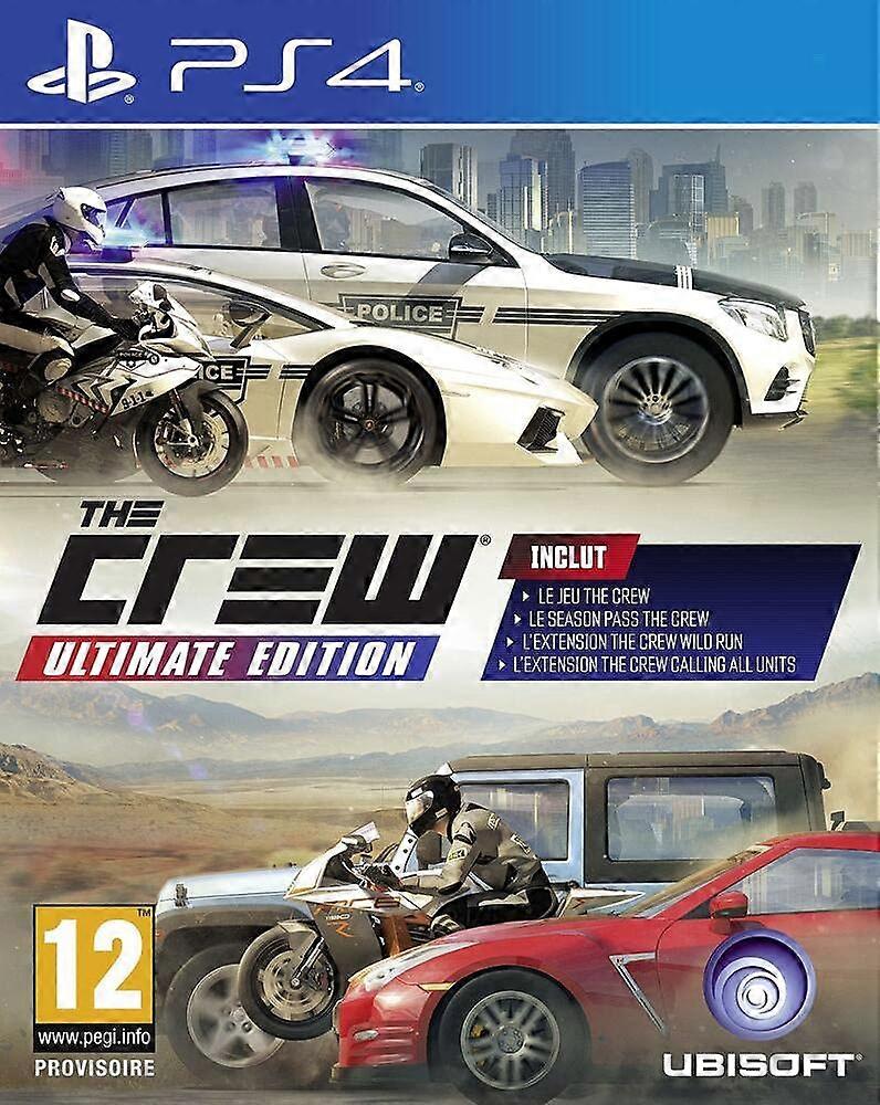 The Crew Ultimate Edition - PlayStation 4 Ultimate Edition - PAL - New & Sealed