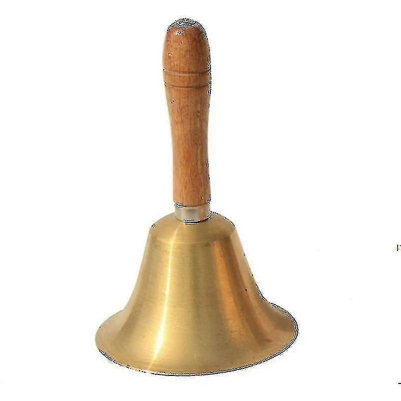 سوبر بصوت عال النحاس الصلب نداء اليد الجرس 14cm