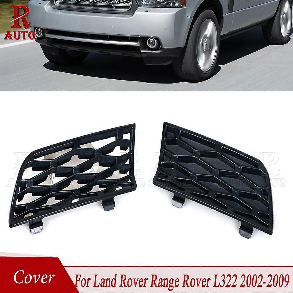 R-AUTO Alt Yan Izgara Ön Tampon Kapağı Izgara Çerçevesi Land Rover Range Rover L322 2002-2009 Ön Tampon Hava Emme Trim