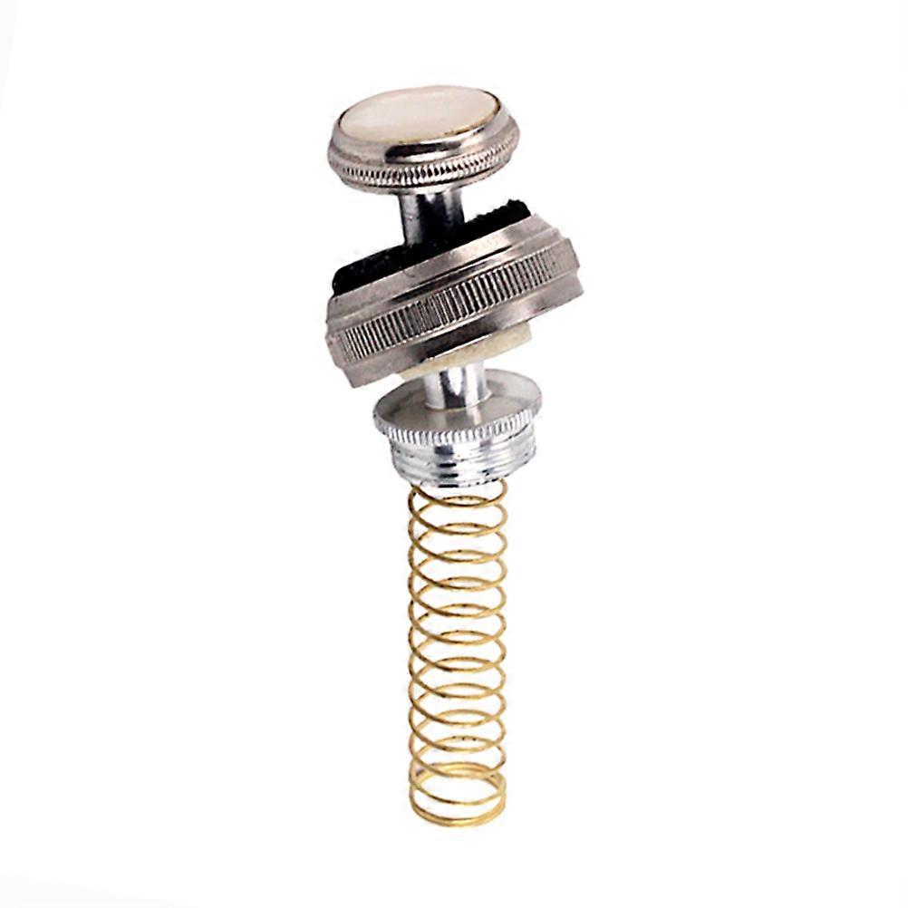 6pcs/Set Trumpet Repair Parts Finger Button with Spring CB101 (Silver)