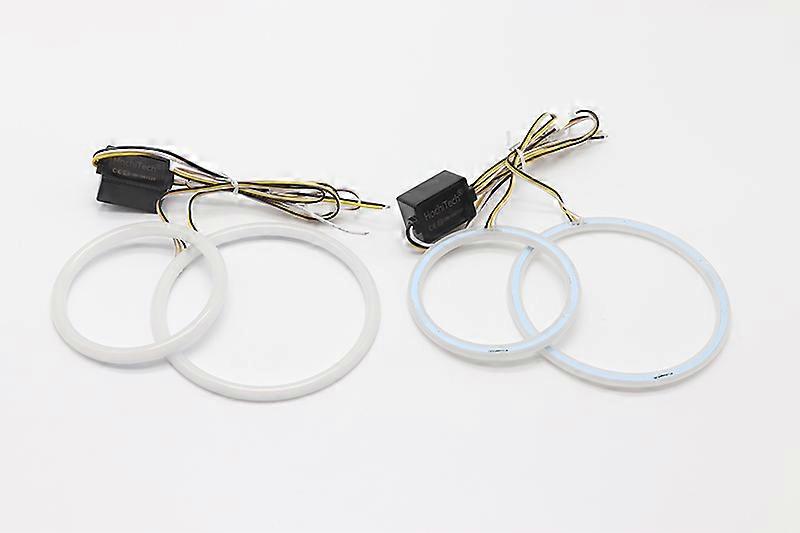 SMD القطن ضوء Switchback LED الملاك العين هالة الدائري كيت لسيارات BMW 1 Series E81 E82 E87 E88 2004-2012 زينون المصباح