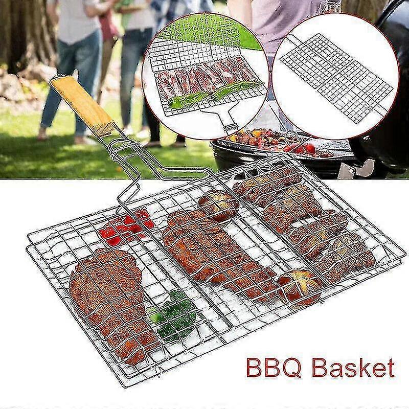 Bbq Grill Grid Mat Non-stick Mesh Matts Barbeque Reusable Baking Net