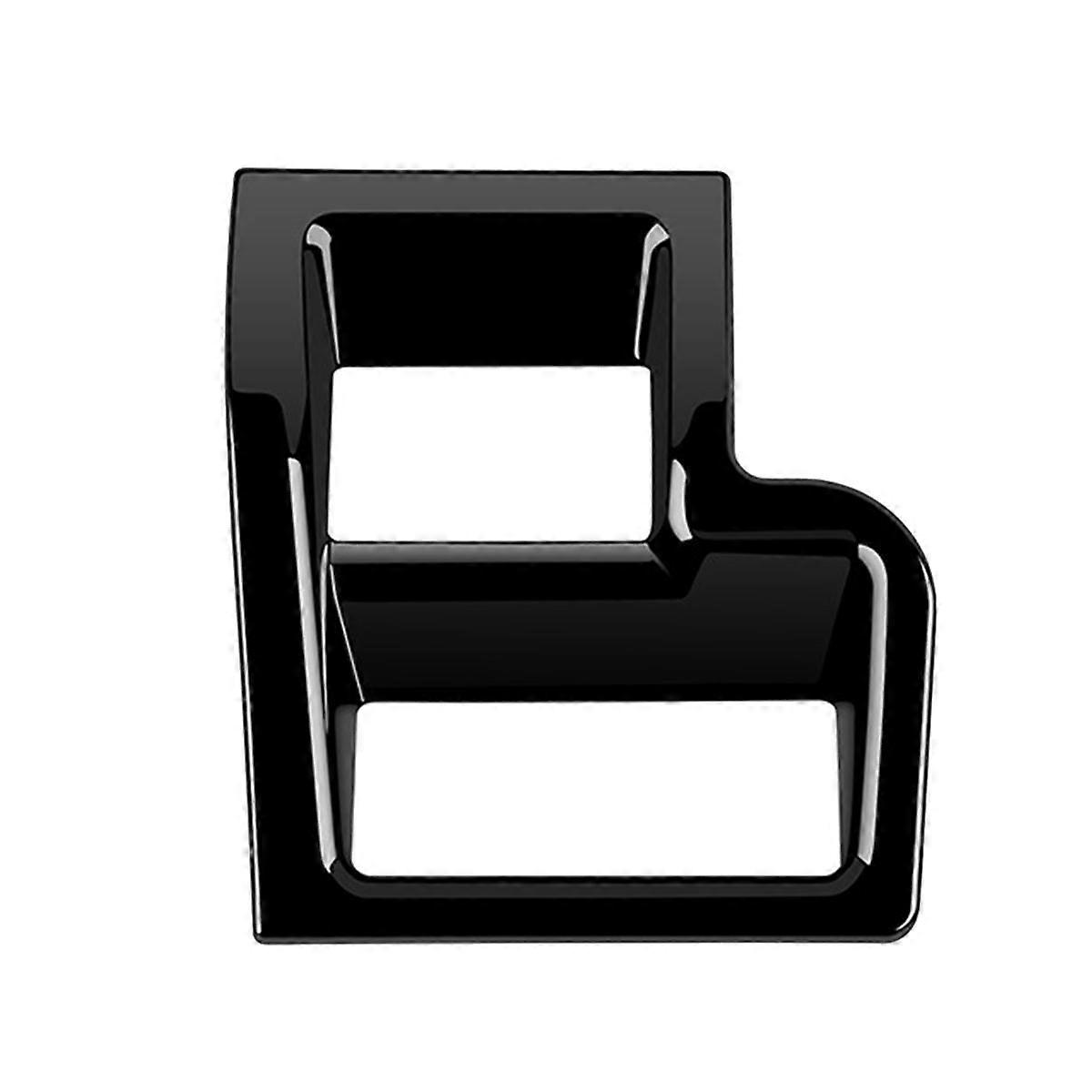 Gloss Black Car Front Left Multifunction Button Frame Panel Trim Frame Cover Sticker for Spacia 2017-2022 RHD