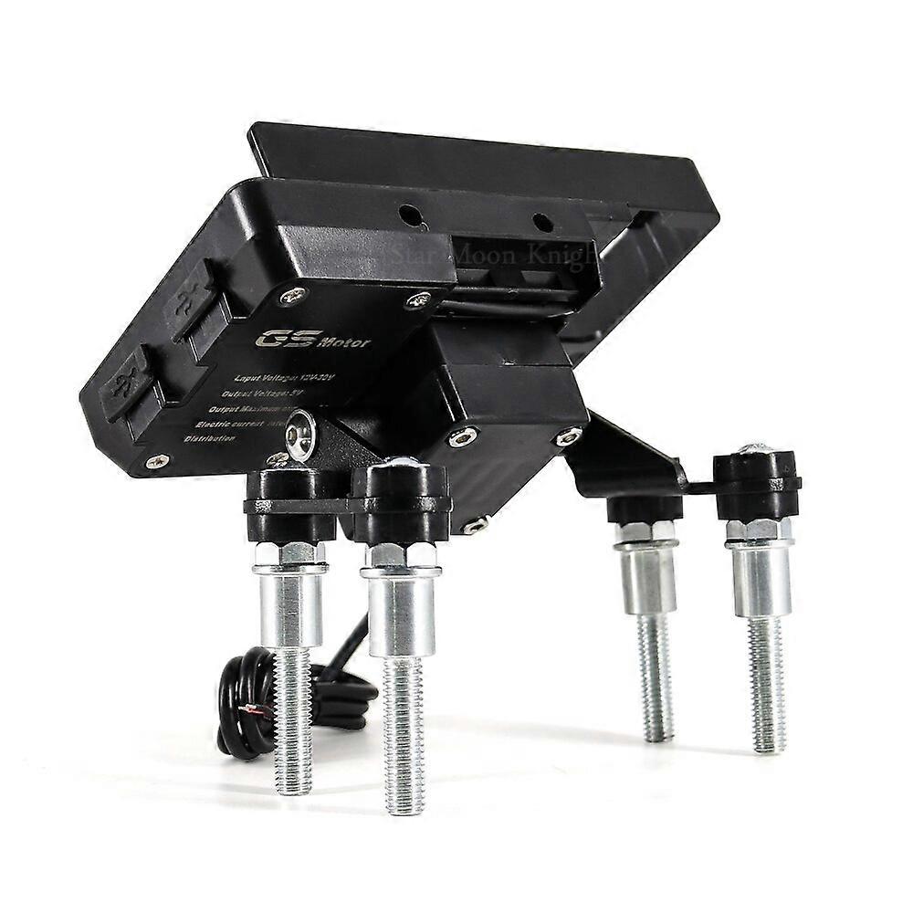 Motorcycle Handlebars Stand Holder Phone Mobile Phone Gps Navigation Plate Bracket For Yamaha Tenere 700 T7 T700 Xt 700 Z - Gps/intercoms/navigation H