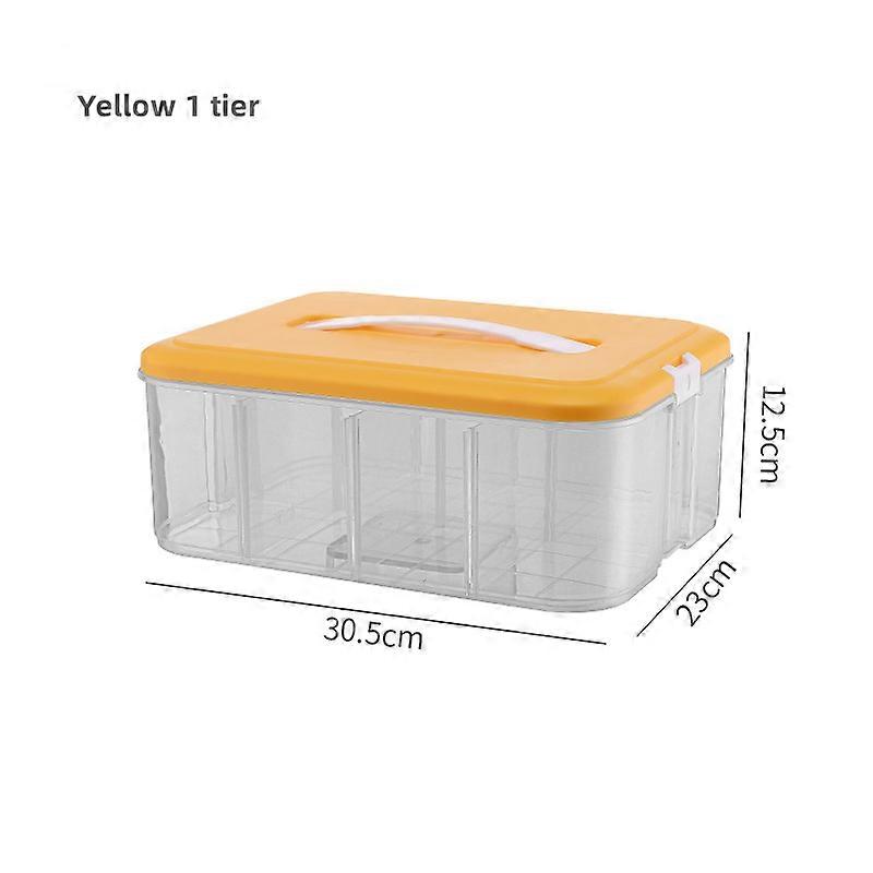 Bins & Things Stackable Toys Organizer Storage Case Compatible and Lego Portable, Adjustable Box with Carrying Handle