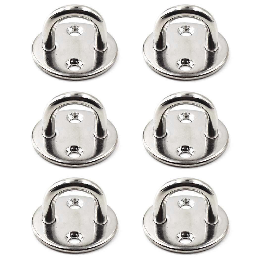 سقف جدار جبل هوك الثقيلة مرساة جولة الشكل 304 الفولاذ المقاوم للصدأ كبيرة لتقلبات اليوغا