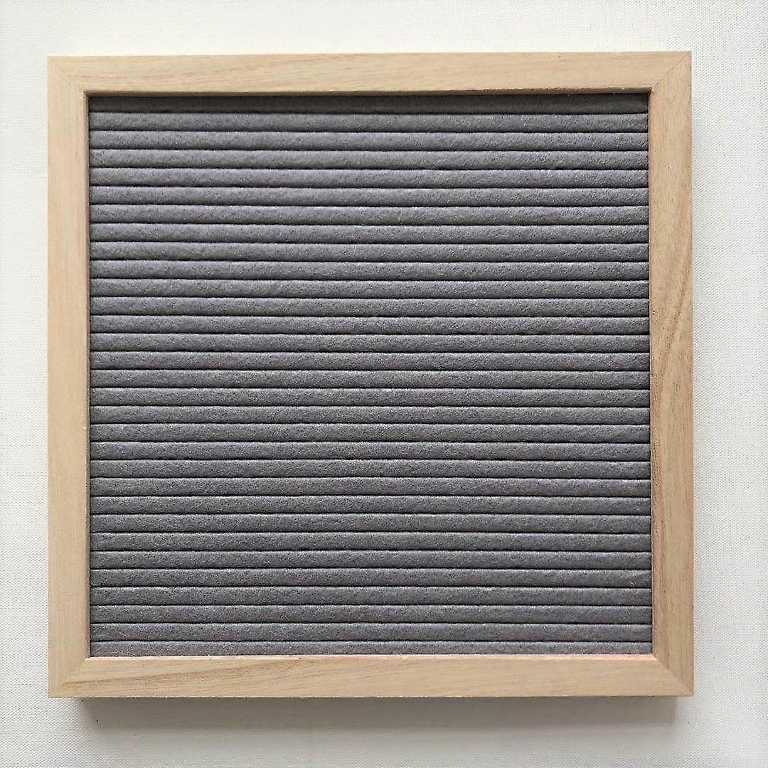 Wooden handmade felt letter message board