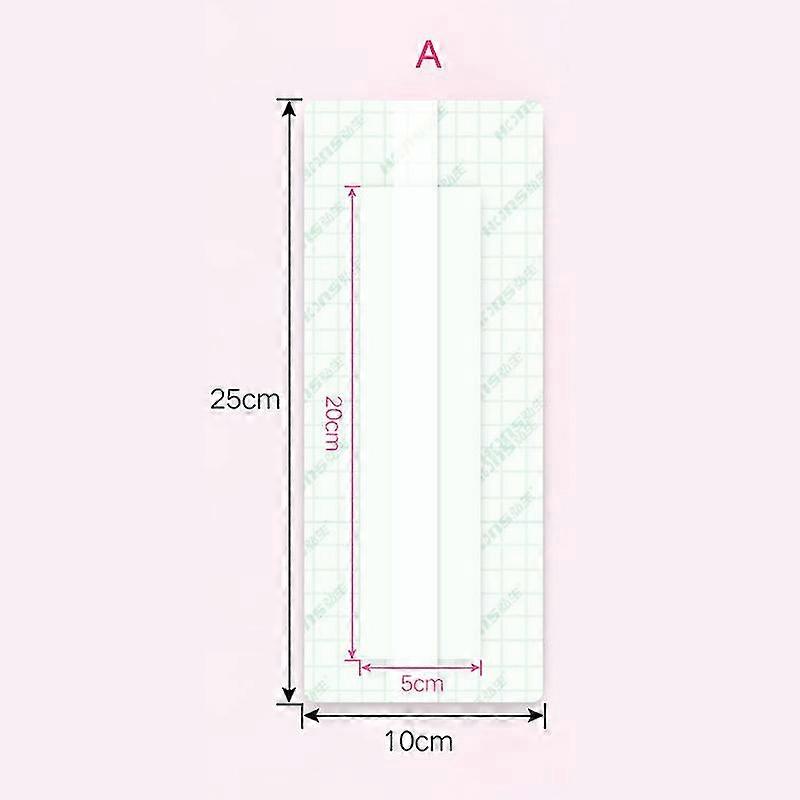 5pcs/set Wound Dressing Patch Caesarean Postpartum Waterproof Shower Patch