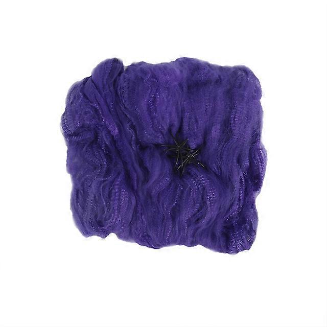 Halloween Decoration Spider Cotton Thread Spider Web Party Props Haunted House Artificial Spider Web Home Scary Party Decora