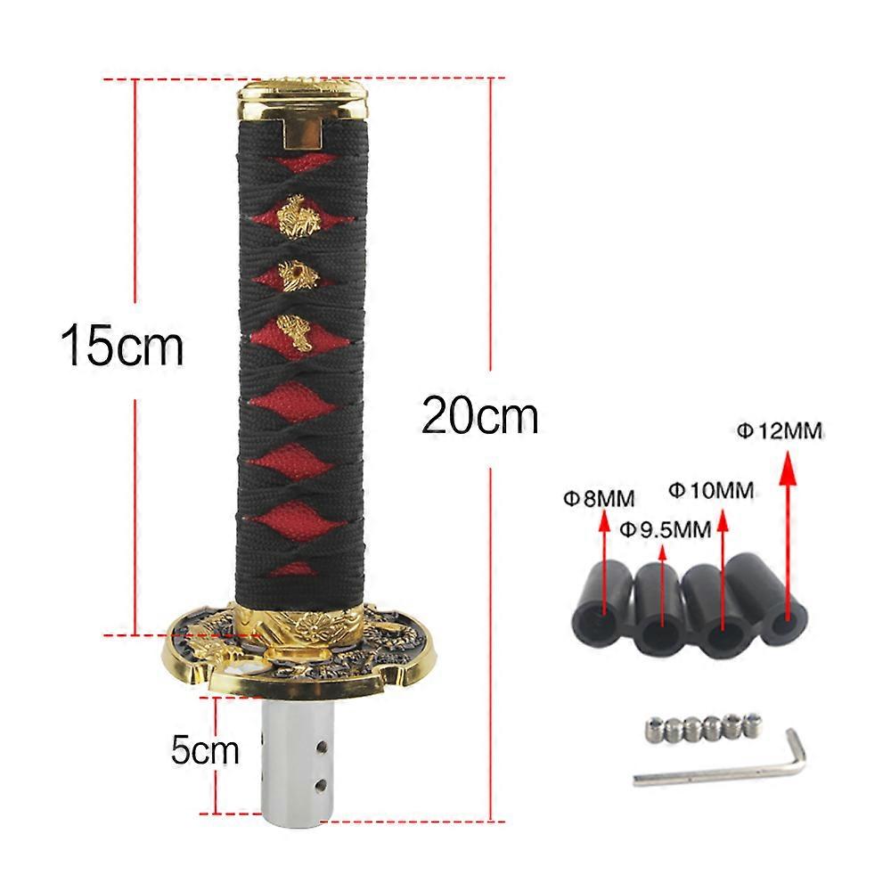 Universal Samurai Sword Shift Knob 200mm / 260mm Samurai knife shift knob with adapter