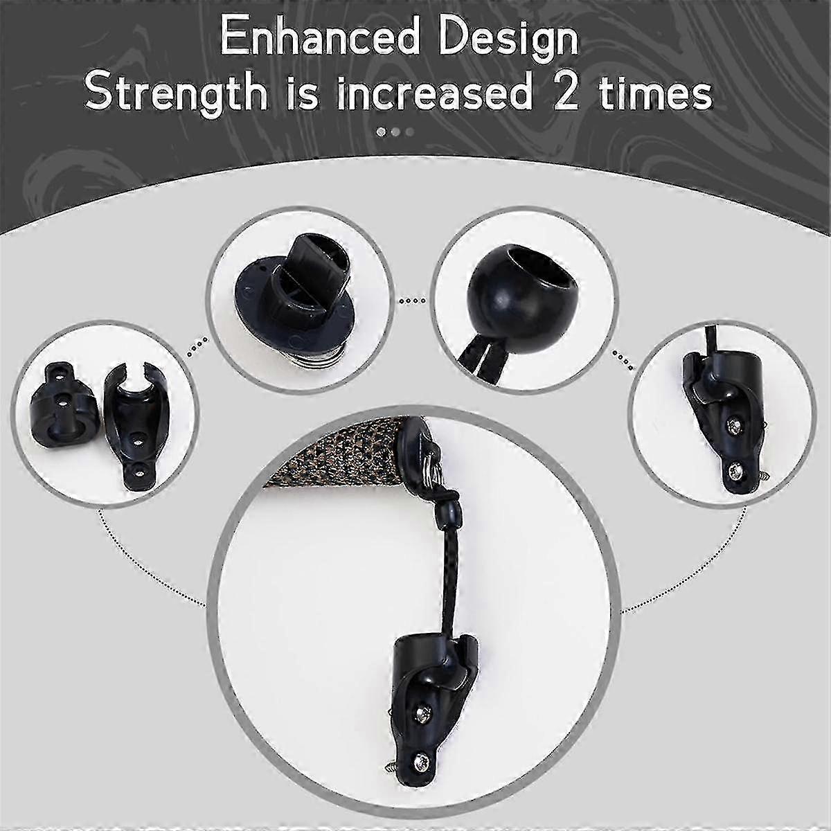 For Outdoor Roller Shade Hardware Replacement Parts Kit with Bungee and ...