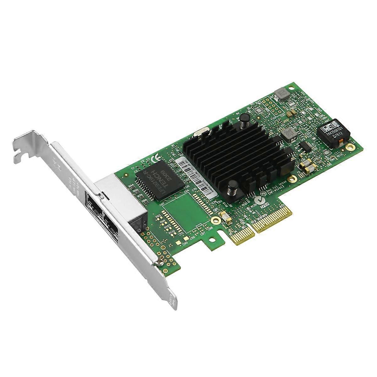 I350-T2V2 Dual Port Gigabit Ethernet Controller Kaart I350AM2 PCI-E X4 2 Poorten Server NIC Datacenters voor Desktop