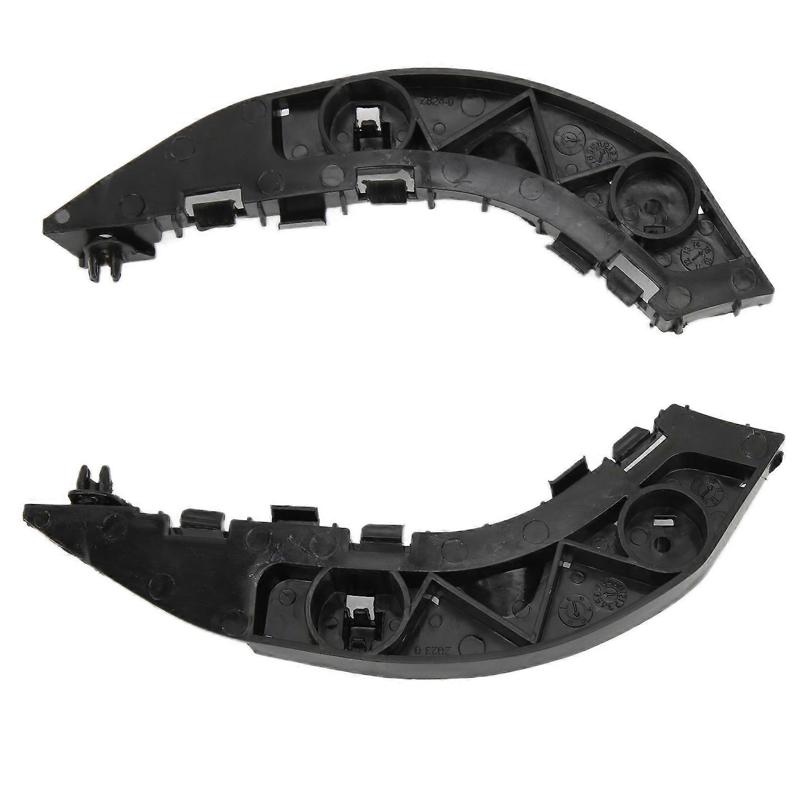 Front Bumper Brackets Support 71193SNAA01 Black Replacement for Civic 20062011