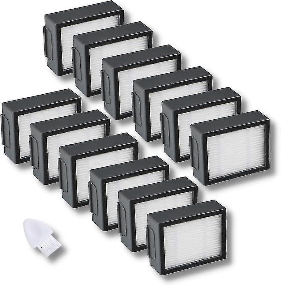 12-pack Replacement Filters With Irobot Roomba I&e I1 I3 I4 I6 I7 I8 E5 E6+ J7 (not For J7+) Spare Parts For Vacuum Cleaner Accessories-QJWL