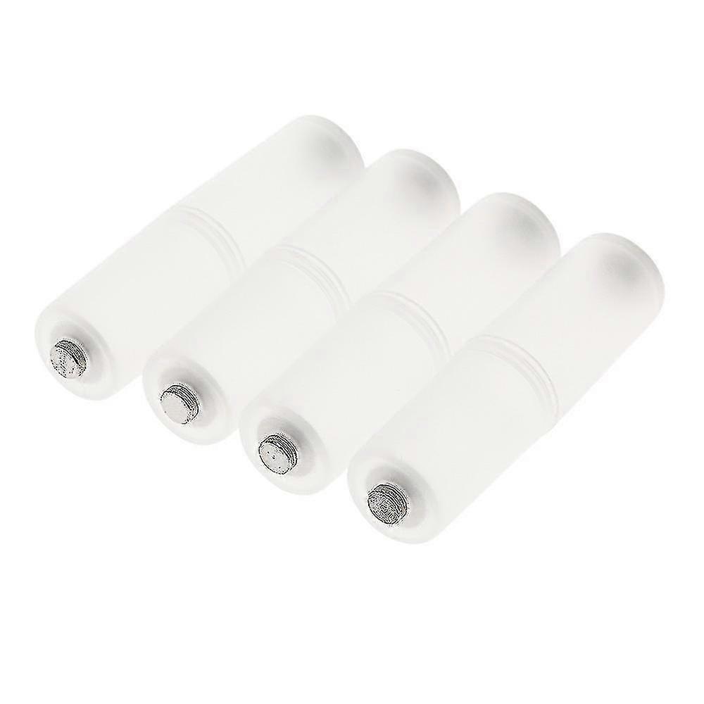 4 Pcs Battery Converter Adaptor Aaa To Aa Size Battery Protective Case Holder
