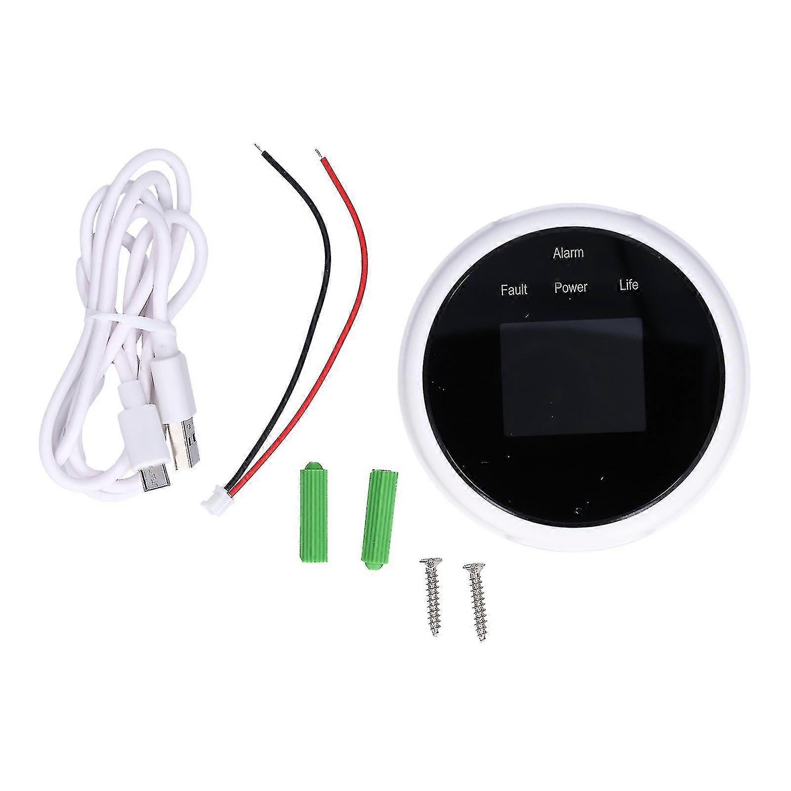 Gas tester protect safety usb power supply accurate display rugged durable gas detector