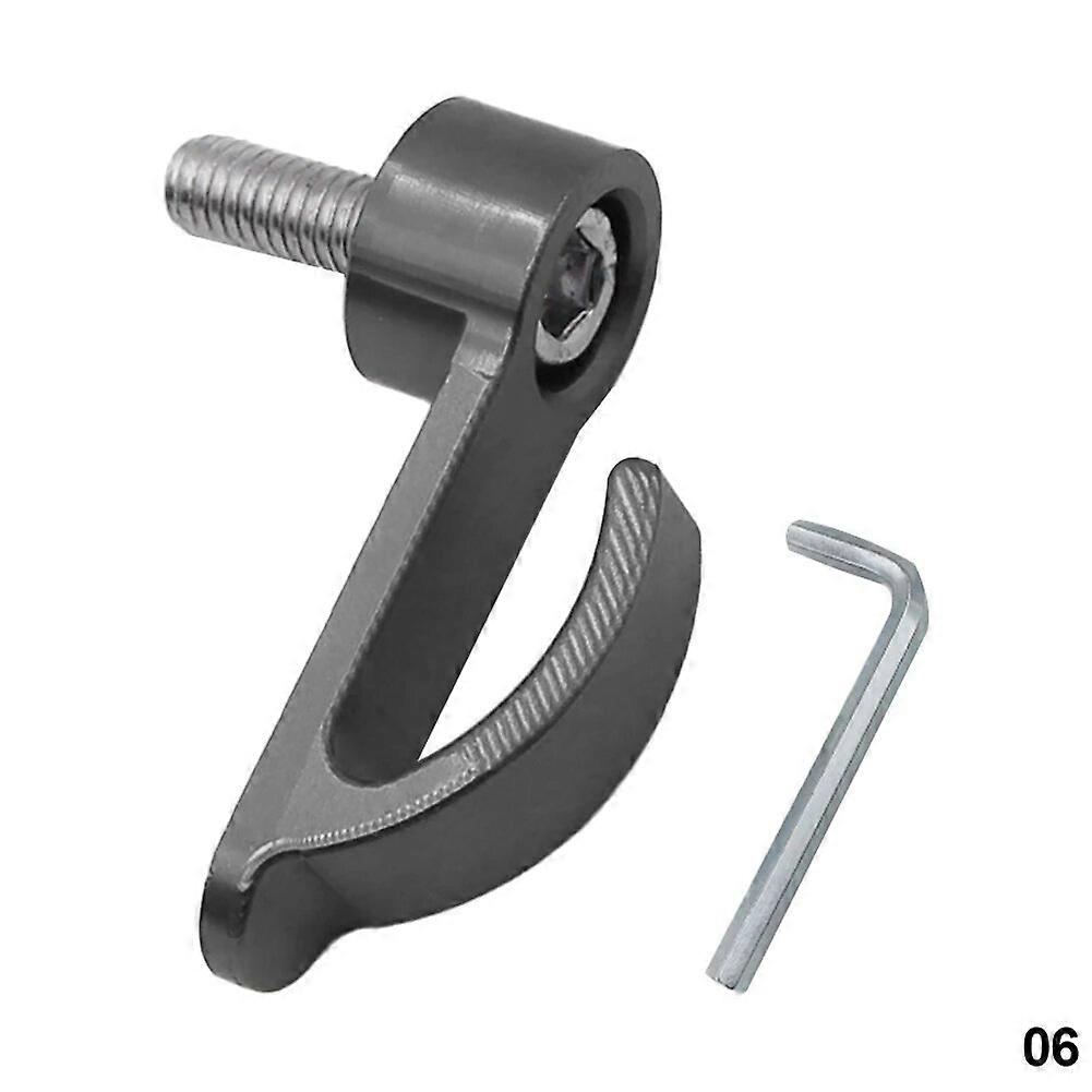 Universal Cnc Motorcycle Hole Hook Helmet Bag Carry Holder For Cbr650f Full-body Mirror Z650 Kawasaki Piaggio Zip Ktm Duke 200