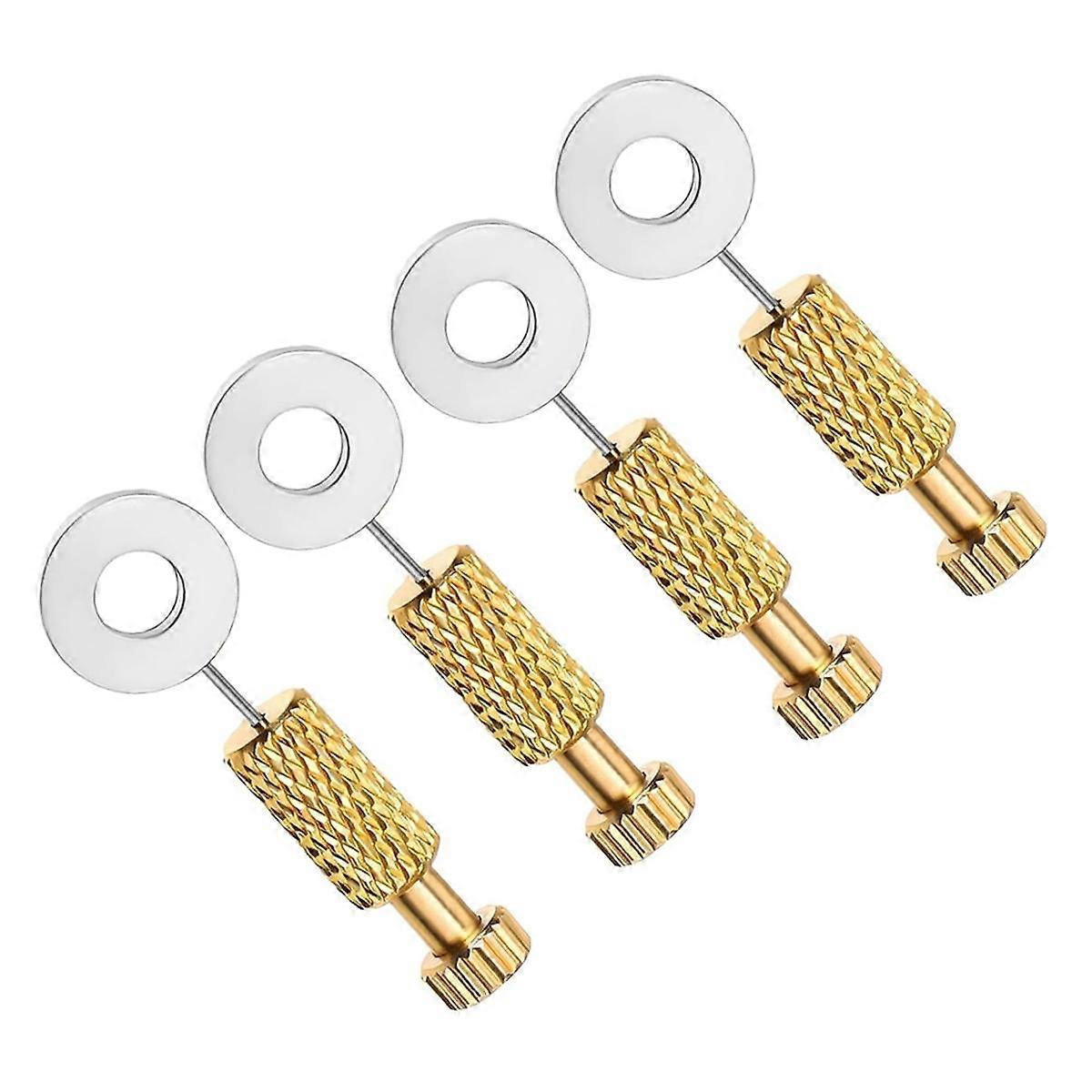 4PCS Aiguille de positionnement de suture en cuir, aiguilles en cuir pour la couture à la main, fait à la main bricolage en cuir Po