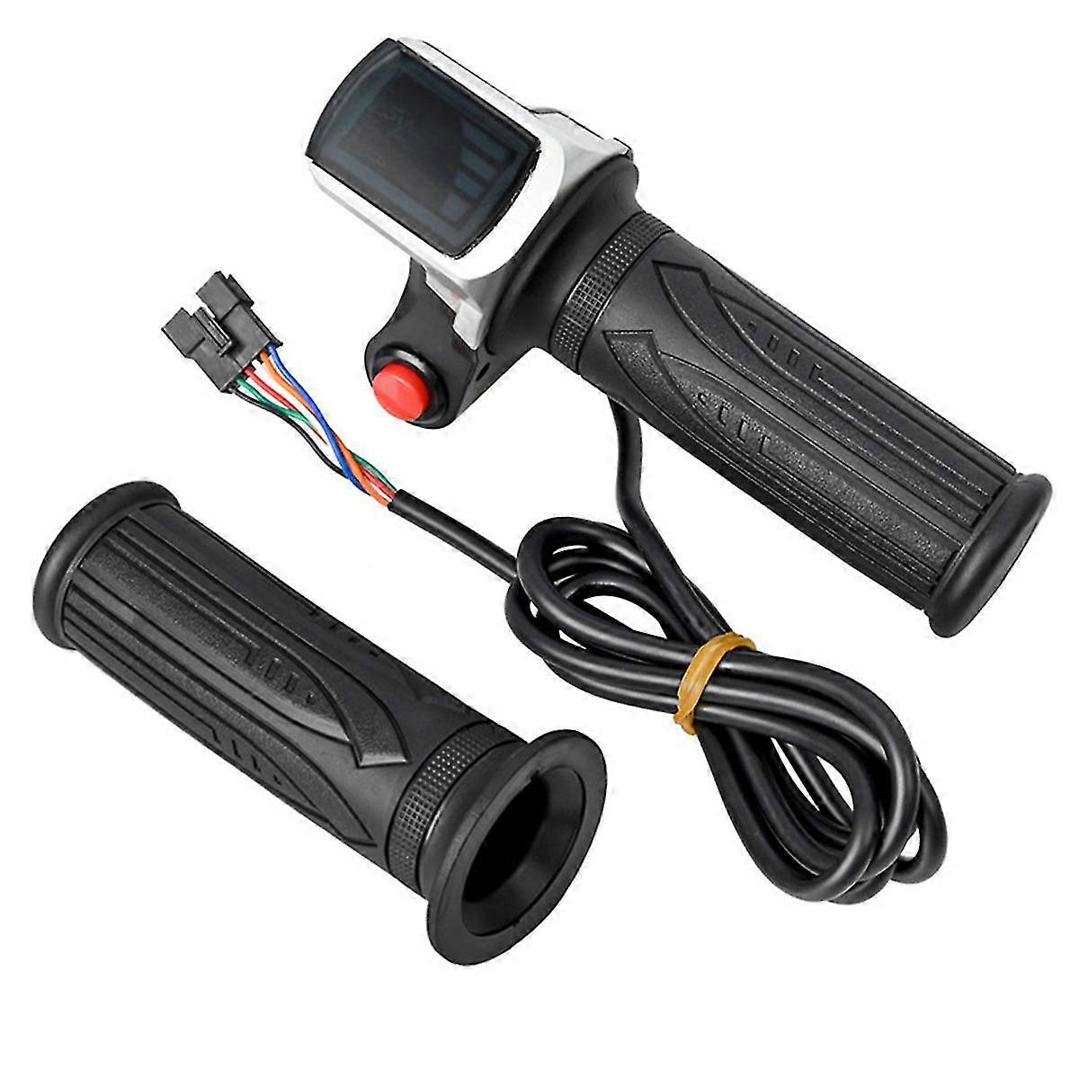 TopHomer Universal Drosselklappen-Set Für Rasenmäher – Mit Schalter & 165 Cm Kabel, Schwarz/rot