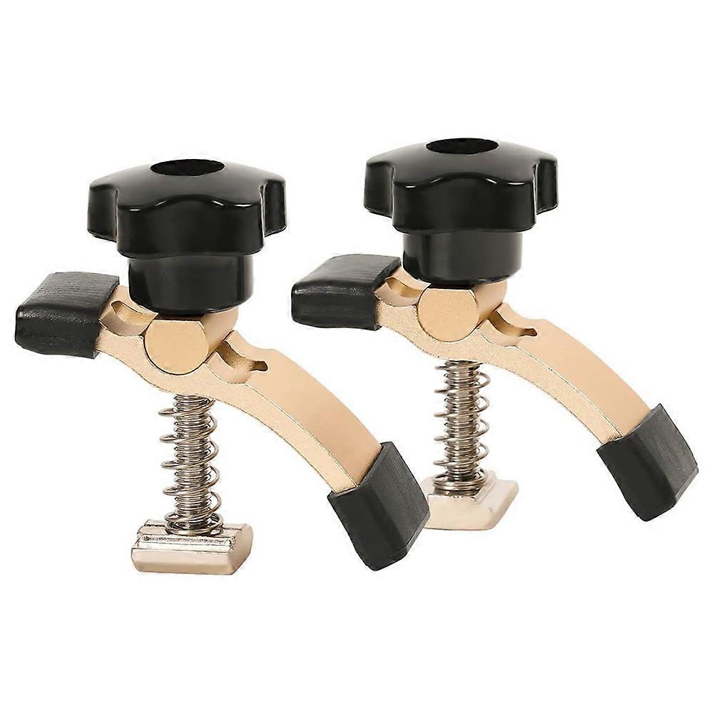 2PCS Mini Hold Down Clamp Kit, CNC Router Clamp for Woodworking and Metalworking, with 3018 CNC Rou