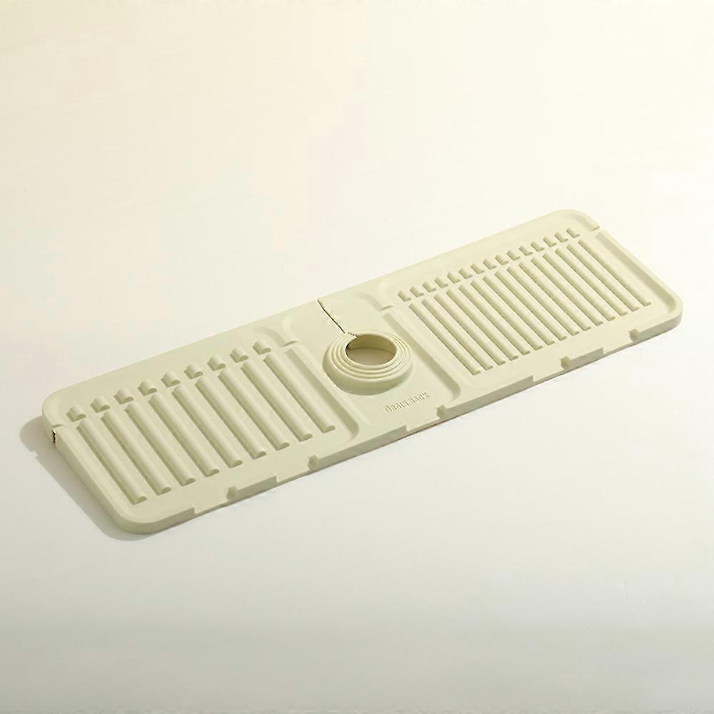 Tidy Splash Faucet Guard  Draining Mat Silicone Draining Mat for Kitchen Sink