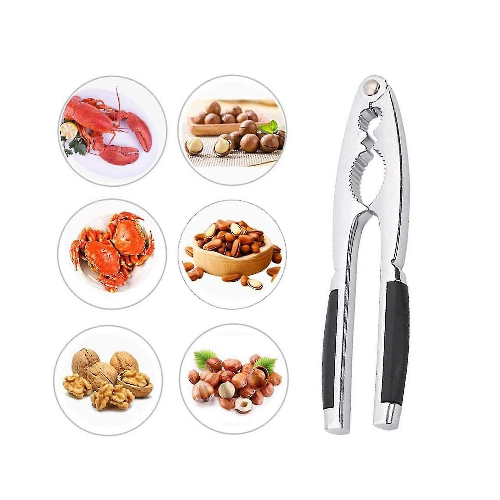 Nut Cracker Pecan Walnut Alloy Sheller Nut Opener Kitchen Plier