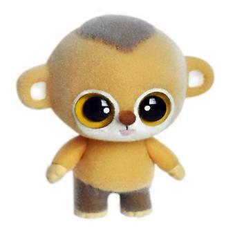 Little Cute PVC Flocking Animal Monkey Dolls Creative Gift Kids Toy