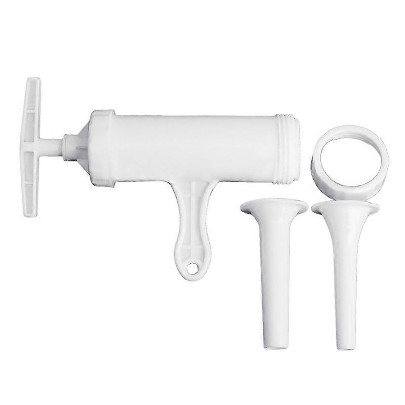 1Set Sausage Stuffer Smooth Edge Sausage Making Food Grade Manual Sausage Maker for Kicthen KAESI KAESI