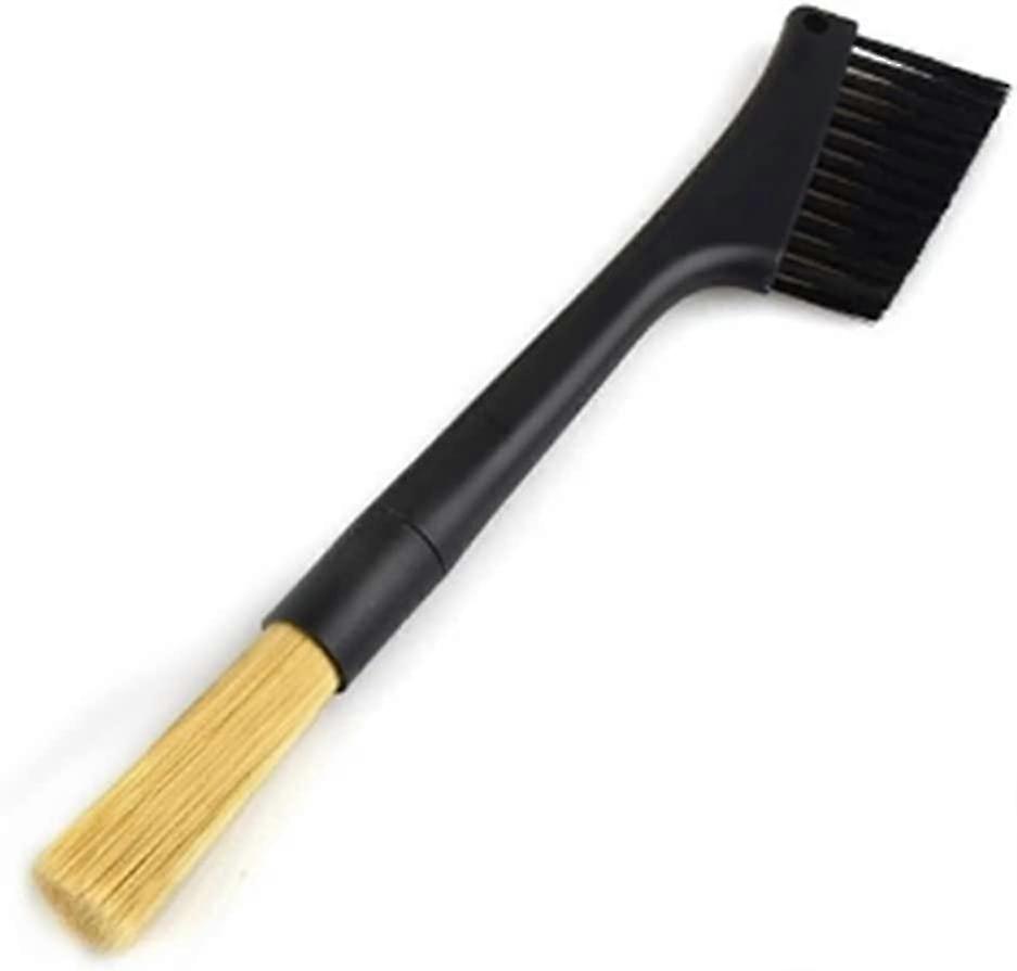 Coffee Grinder Cleaning Brush Espresso Machine/machine Cleaning Tool Removable Dual Purpose Tool (black) (1pcs)