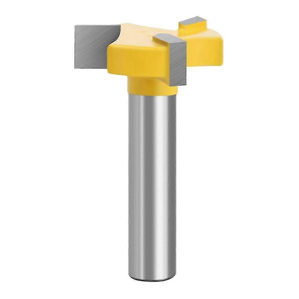 8 Shank T-tip frezat cutter cu trei lame Router Bit woodworking Grooving Cutter