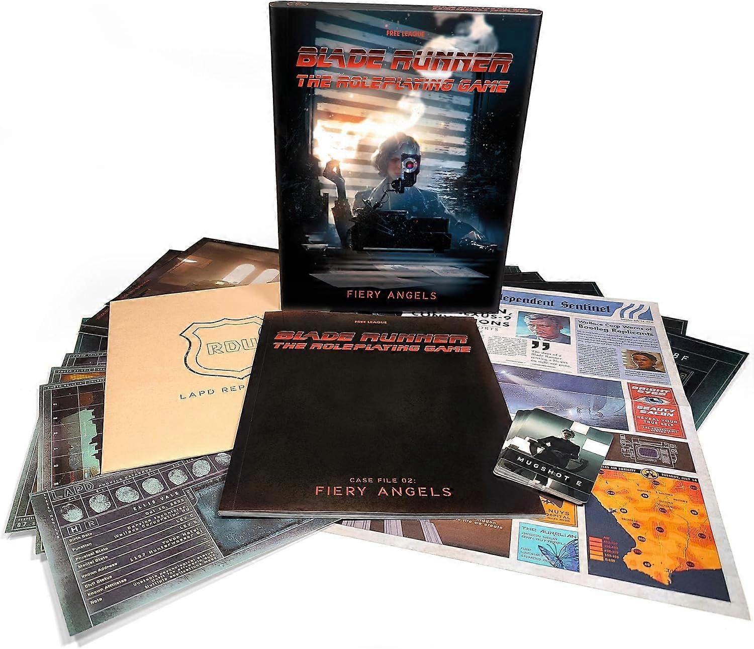 Blade Runner RPG Case File 02 Fiery Angels Tabletop Game