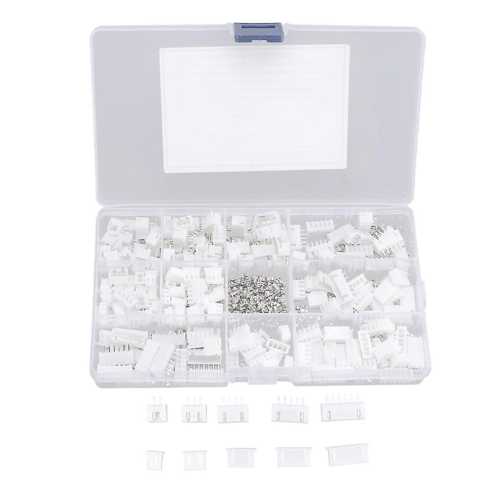 500 Stücke Jumper Wire Connector Terminal 2,54mm Gehäuse Weibliche Pin Stecker Header Set Kit