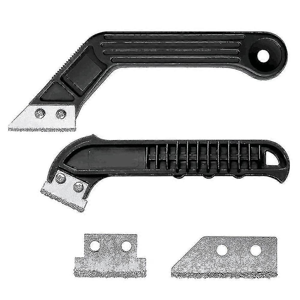 2 Pcs Grout Remover Grout Scraping Rake Tool With 8 Blades Tungsten