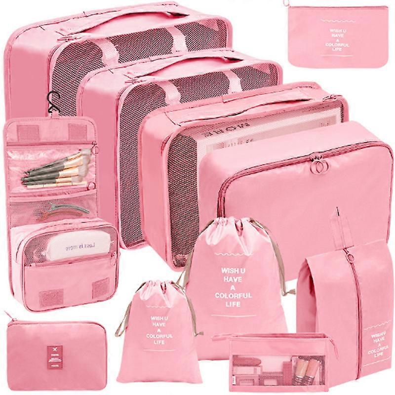 11 Ställ in packningskuber Bagagepackningsorganisatörer för resetillbehör