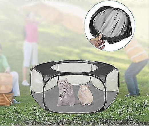 星明かり折りたたみ式ペットプレイペン子犬プレイペン, 屋内屋外犬プレイペンペットテント, 防水性と通気性, 猫用 ウサギ ハムスター チンチラス He